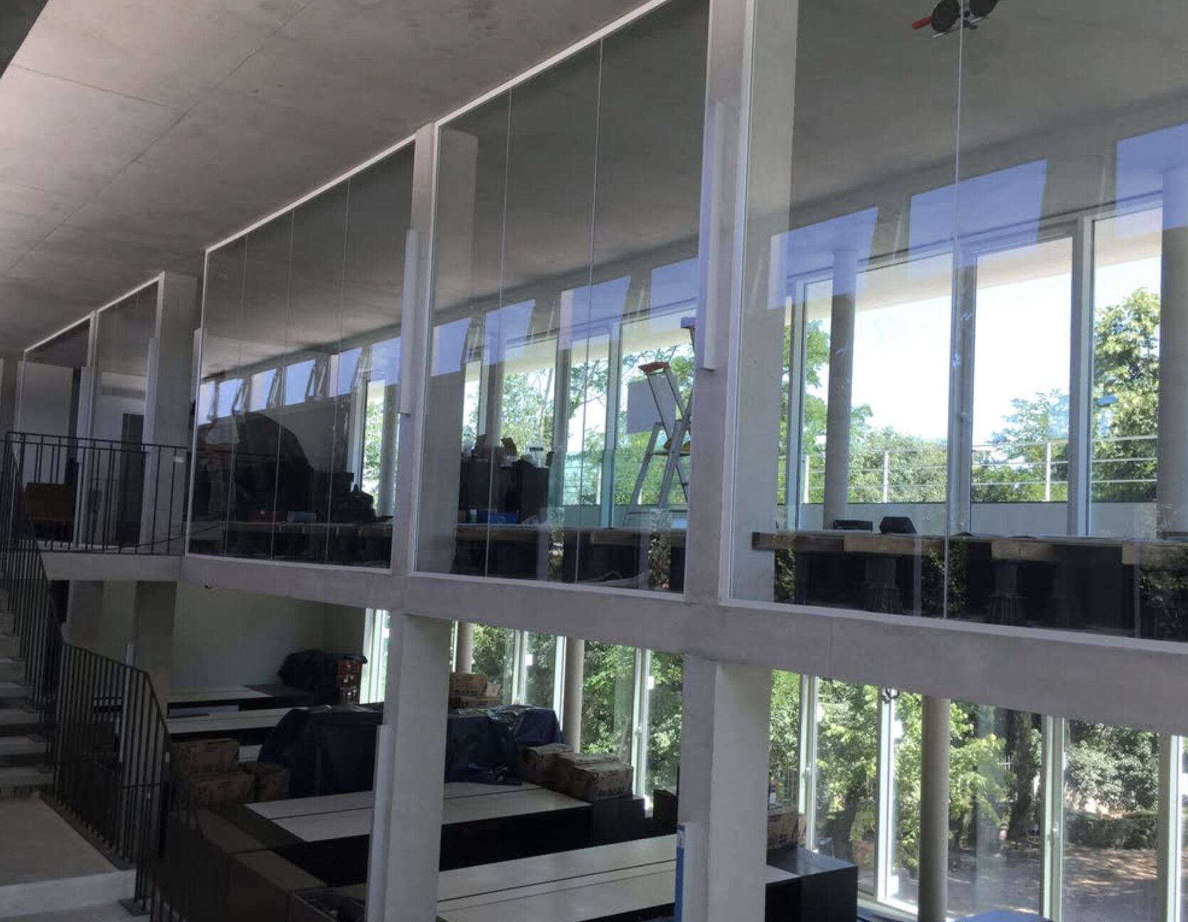 Cabinet d'architecte — Cloisons amovibles, garde-corps & vitrage toute hauteur